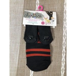 SOCKS CHATTIES MATCHING PET & OWNER DESIGNS SOCK SET Bad Babe For Small Dog New